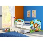 Otroška postelja 4kids Yummy ZOO 2